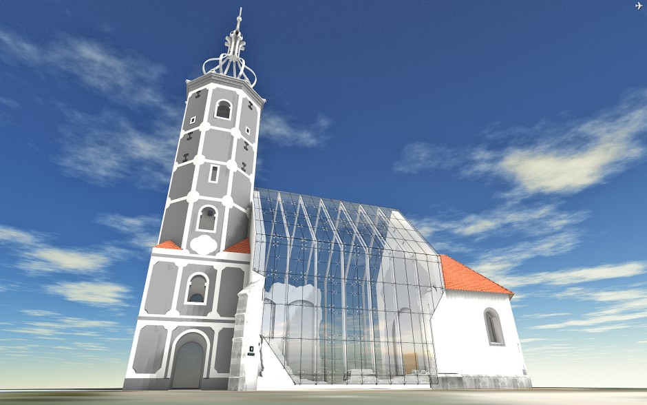 Restoring Croatia’s Church of St. Martin with the help of Archicad and BIMx