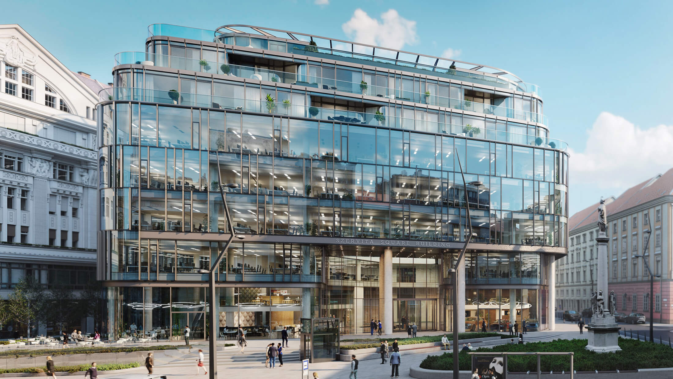 Szervita Square Building