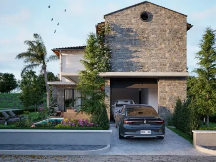 House and car