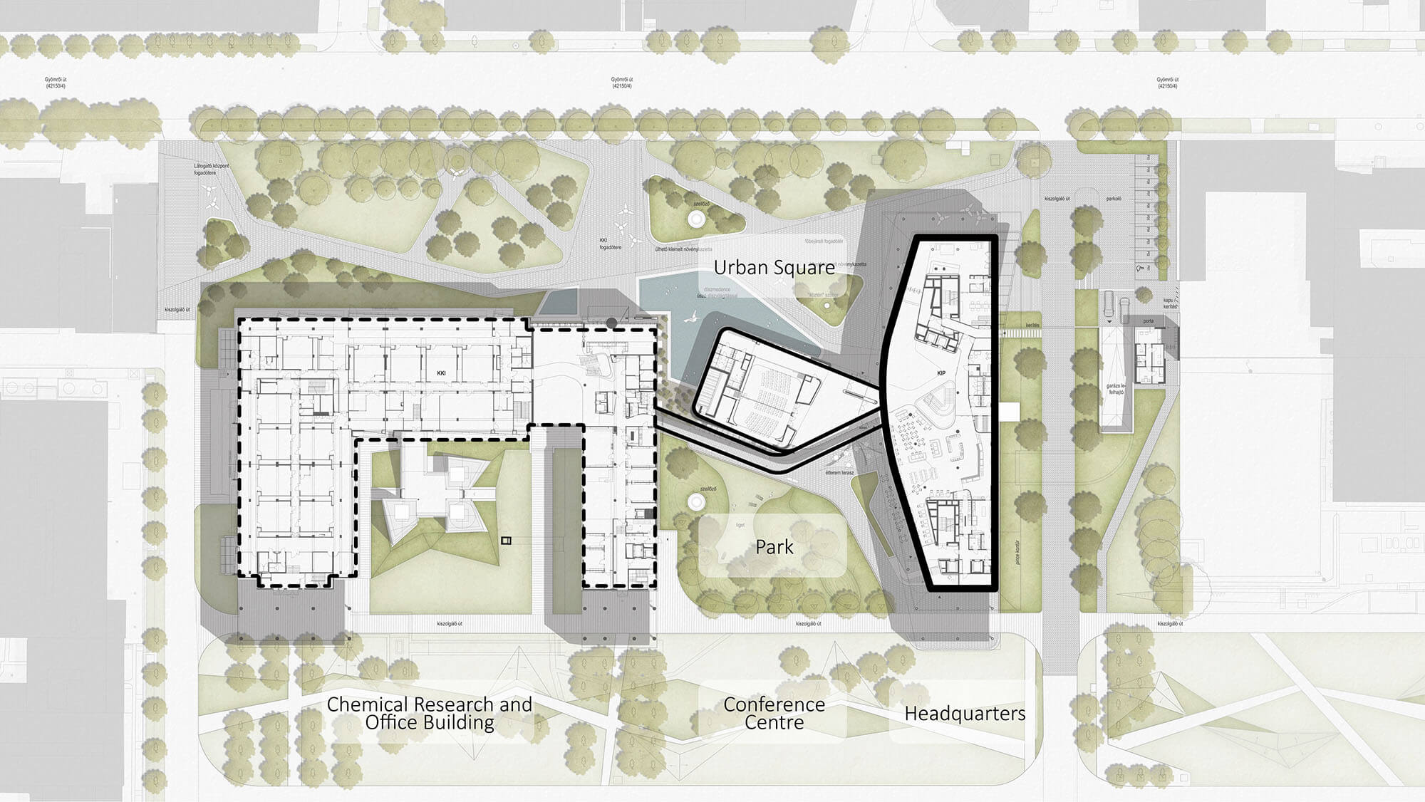 Richter Gedeon Headquarters, Zoboki Design & Architecture
