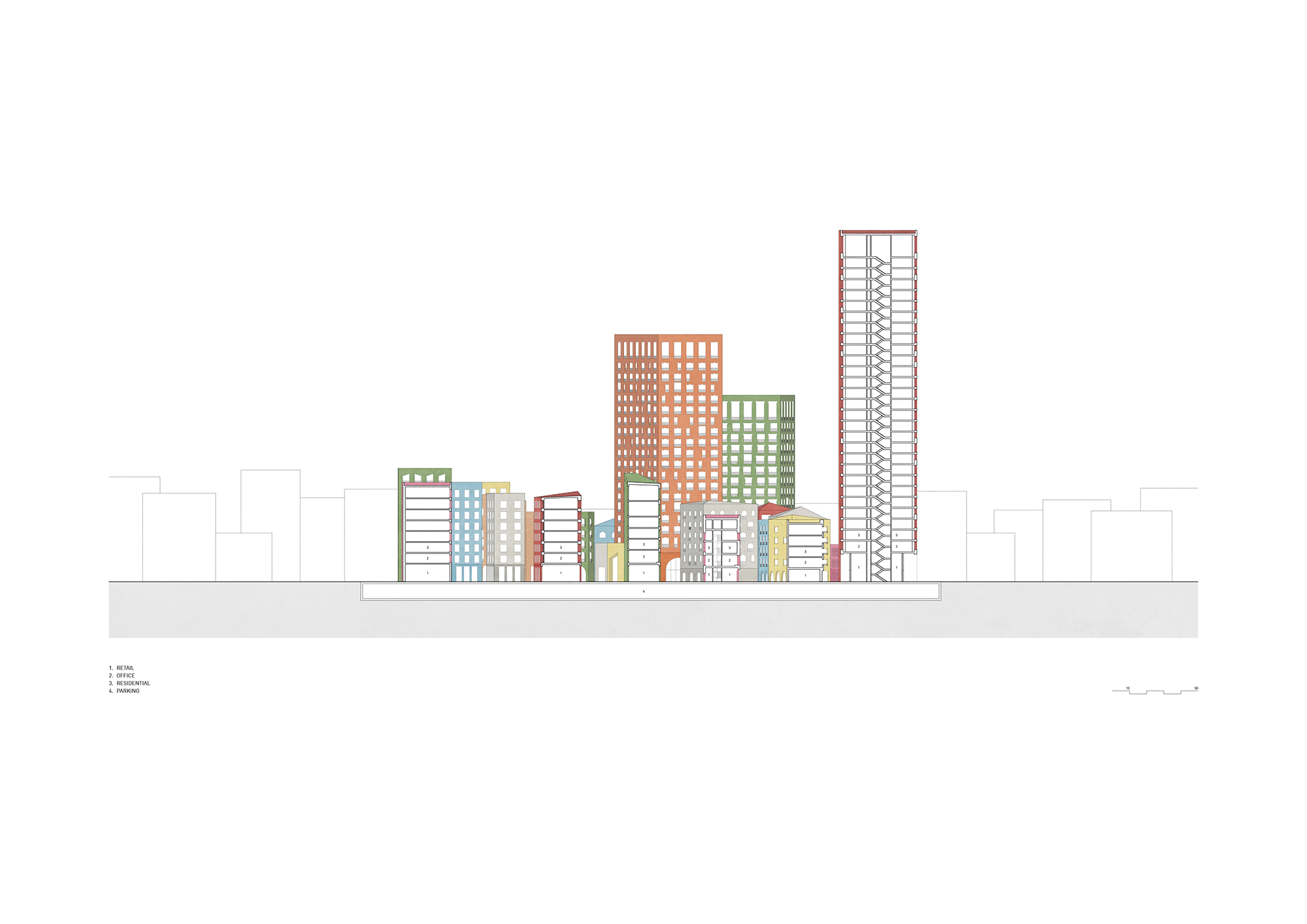 Vlorë Beach Development, Albania, Oppenheim Architecture, oppenoffice.com 