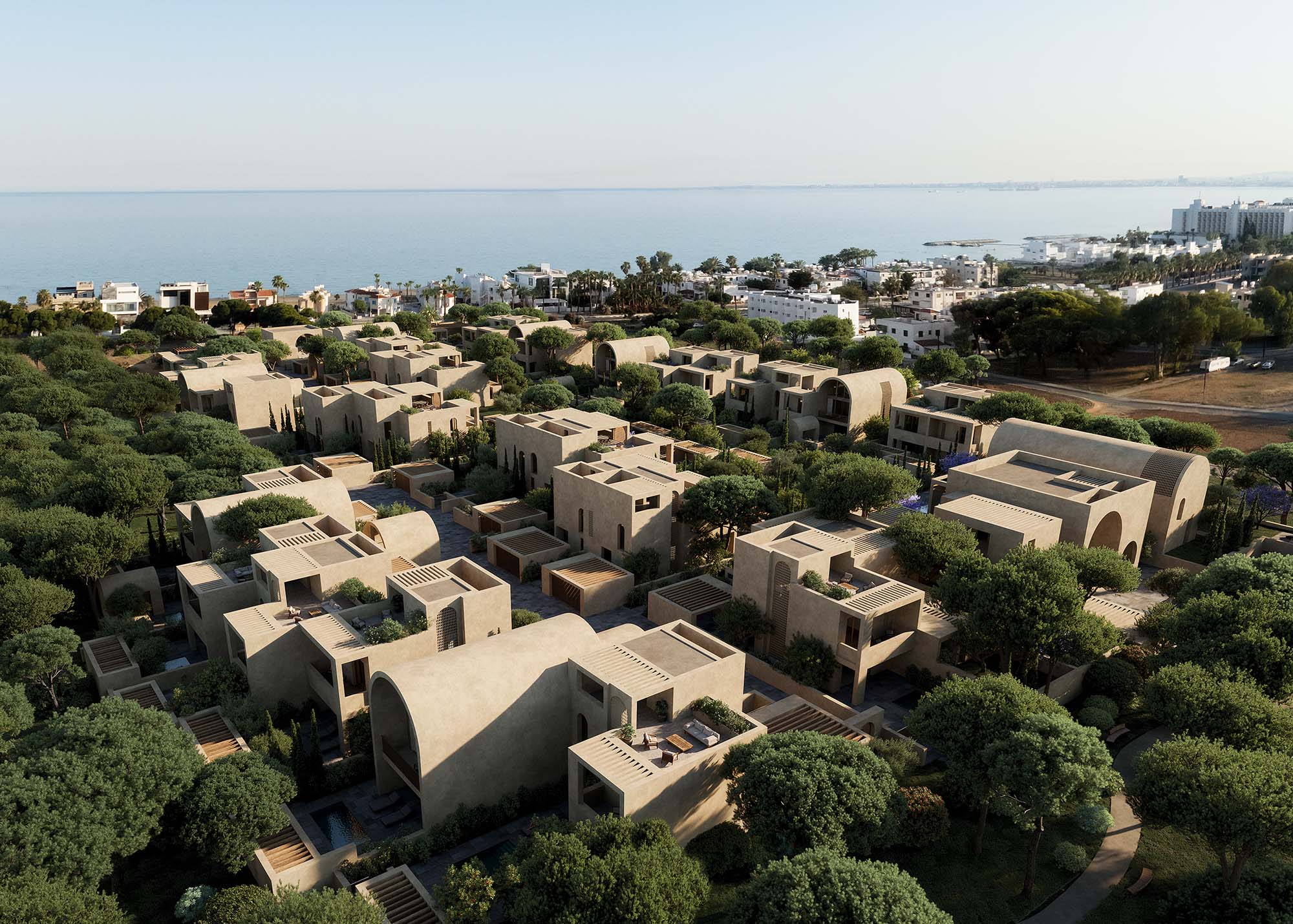 Smartland Villa Community, Cyprus, Oppenheim Architecture, oppenoffice.com, Image: © Fat Tony Studio