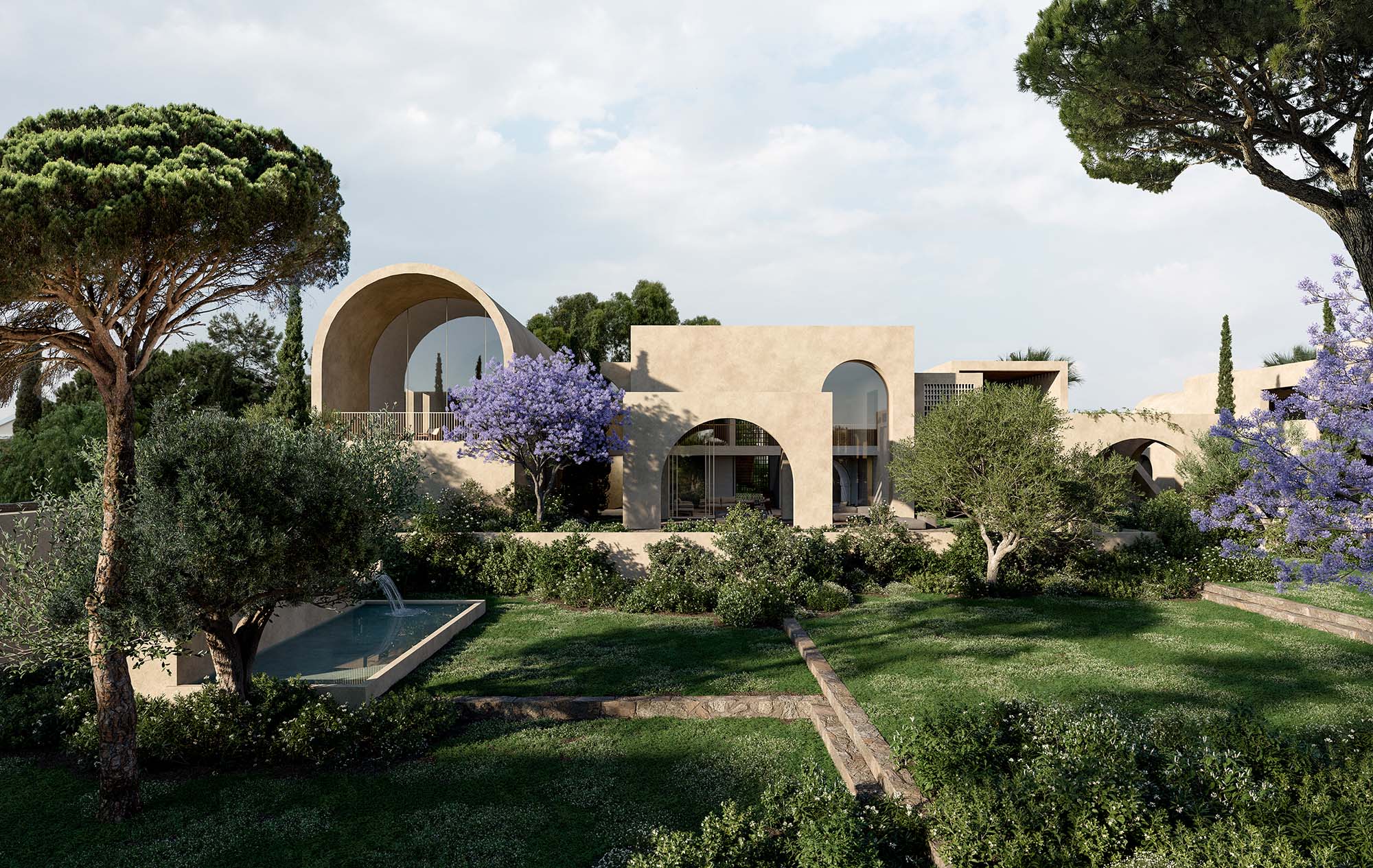 Smartland Villa Community, Cyprus, Oppenheim Architecture, oppenoffice.com, Image: © Fat Tony Studio