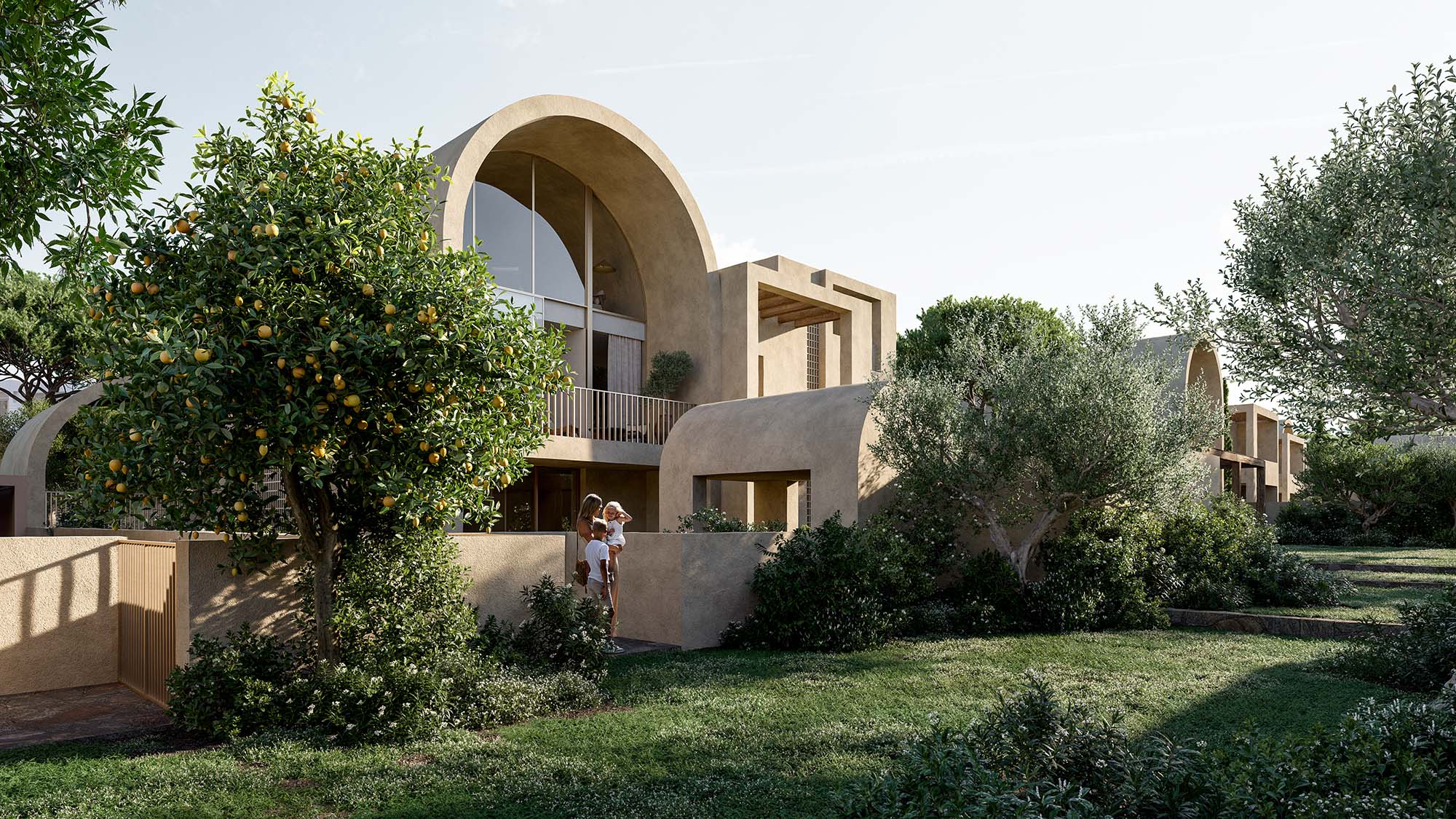 Smartland Villa Community, Cyprus, Oppenheim Architecture, oppenoffice.com, Image: © Fat Tony Studio