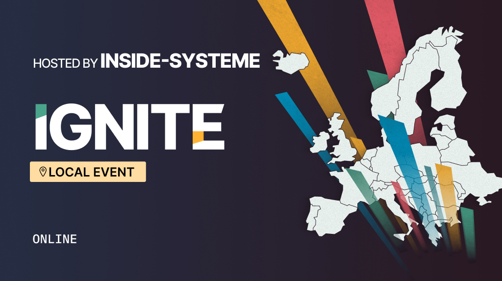 Inside-Systeme Ignite, a local online event