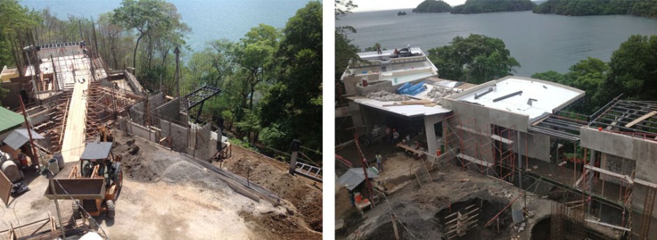 Casa Magayon - Construction process