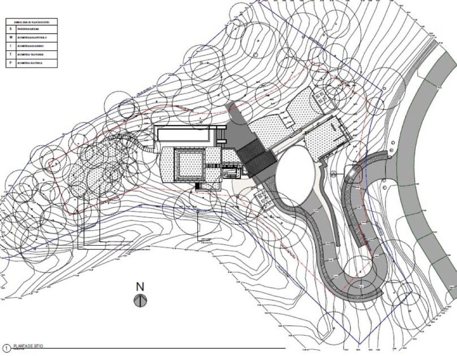 Magayon House, site plan