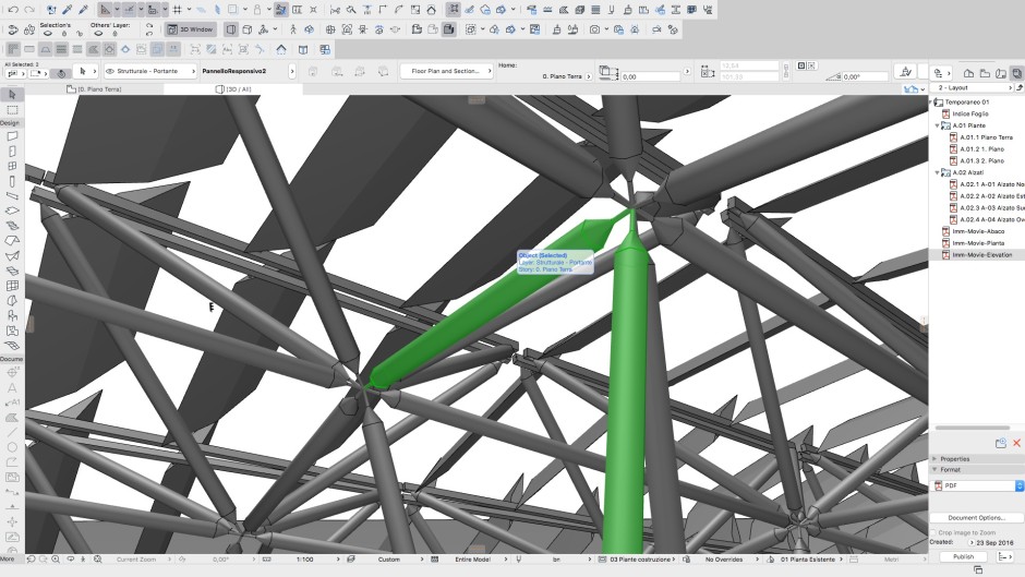 Simplified structural elements