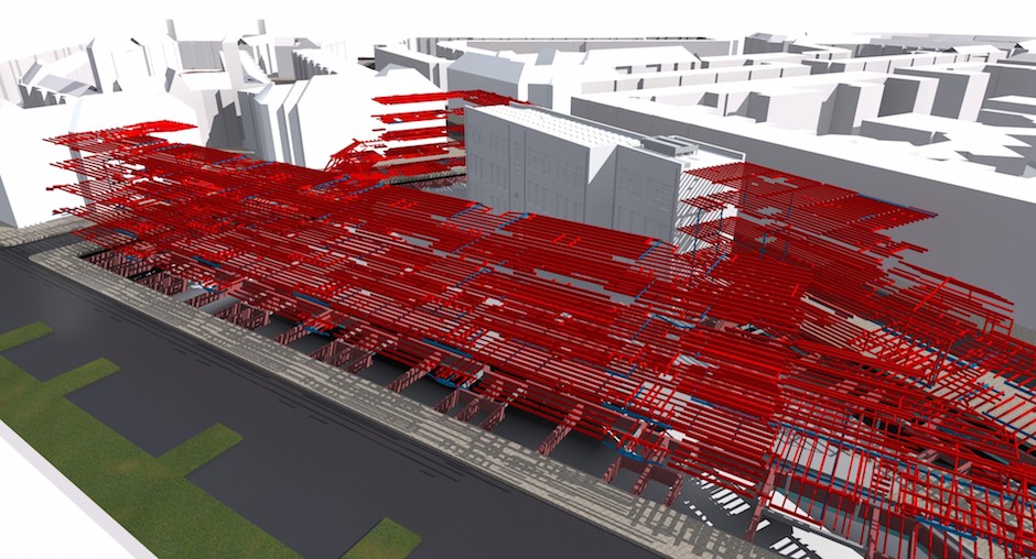 Structural model in Archicad