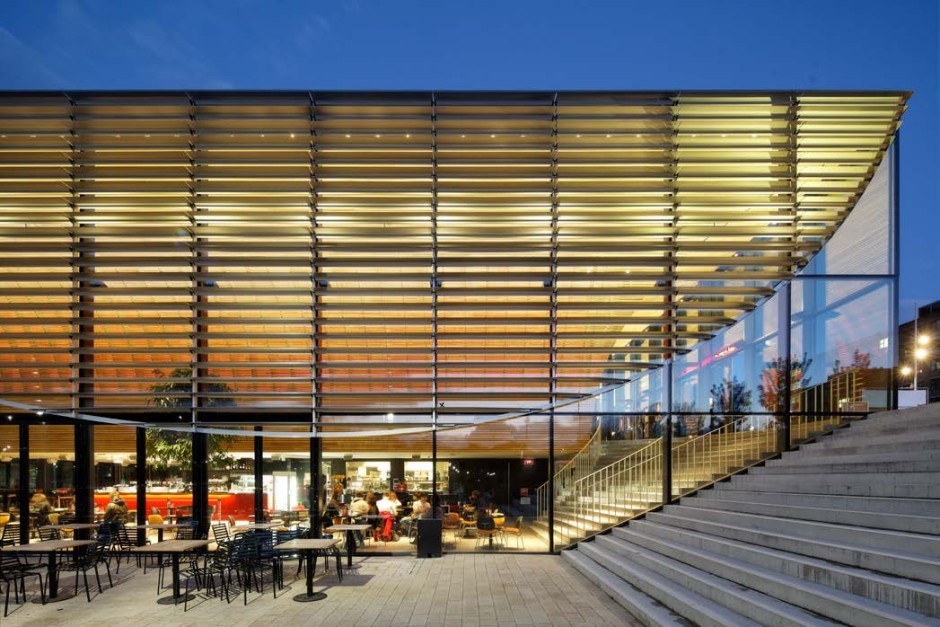 Erasmus University Rotterdam Student Center / Erasmus Paviljoen