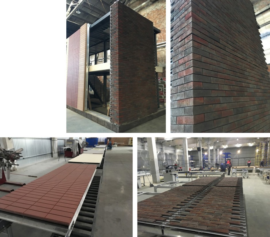 Production of the panels