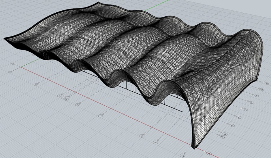 And the result of the script in Rhino | Image courtesy of CPU Pride