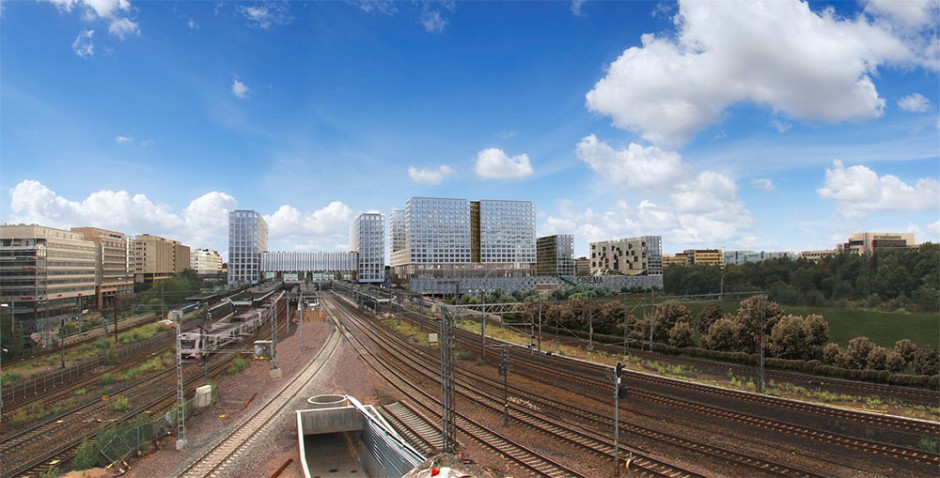 Tripla vew from north