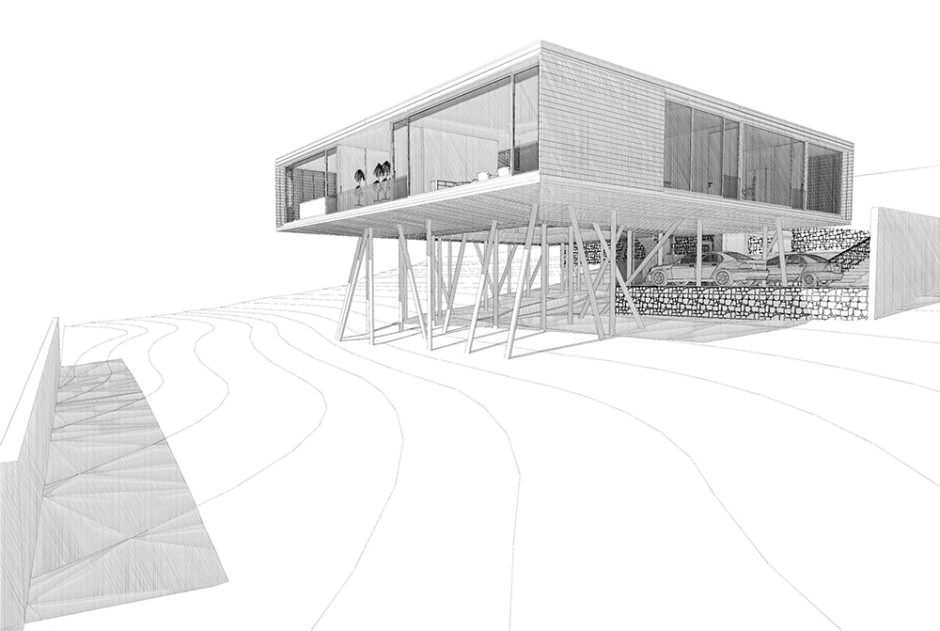 Casa Esmeralda | From concept to structural model 3