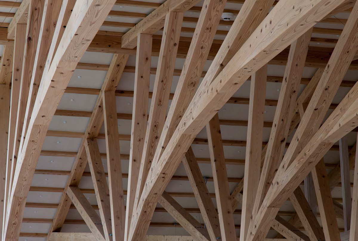 The new idea of wooden structure – ‘Nankin Tamasudare Structure’