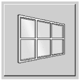 Vertical glass structure