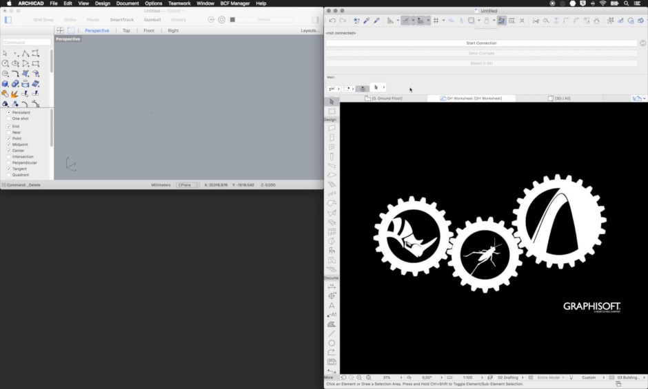 Ceilings with Rhino – Grasshopper Archicad