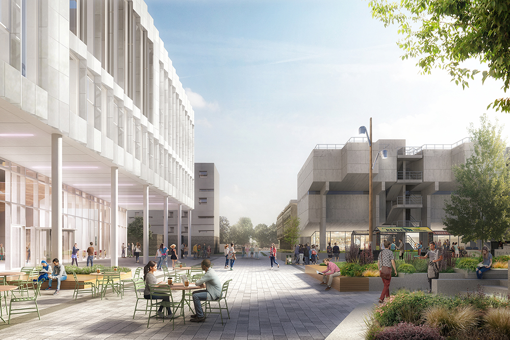 Brunel University. Credit Penoyre Prasad