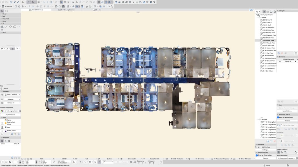 GSFT Constructive Thinking Hallmark Pointcloud in Plan