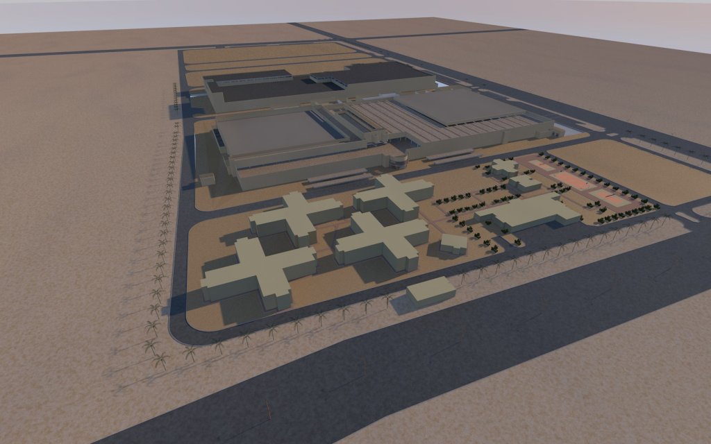Cox Freeman Saudi Arabia Juice Plant ARCHICAD