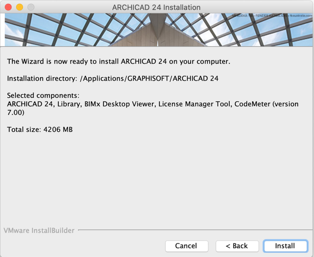 Installing Archicad