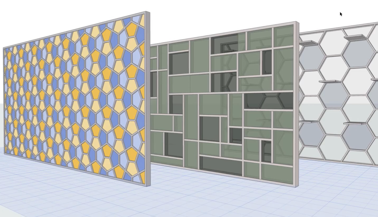 Modeling Curtain Walls & Storefronts in Archicad