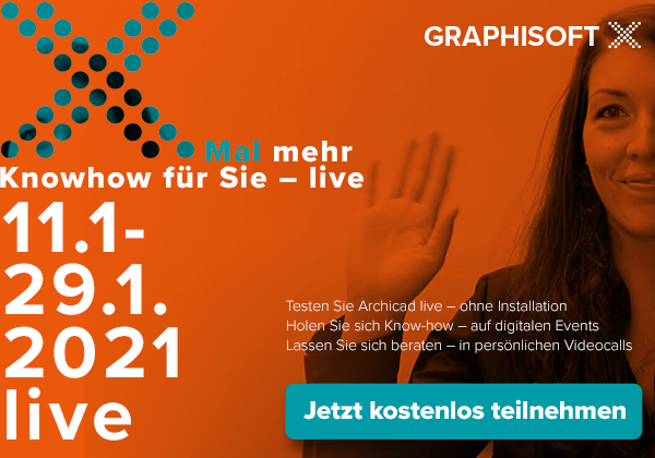 Dialog-Plattform: Graphisoft X