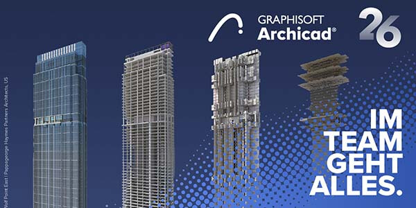 Archicad 26. Im Team geht alles.