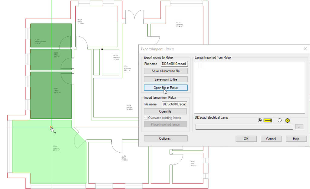 DDScad Updated Relux interface